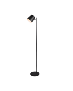 Φωτιστικό Δαπέδου Επαναφορτιζόμενο W20xH125cm Led 4,5w 3000K 350lm Black Matt Trio Lighting Blake R42111132