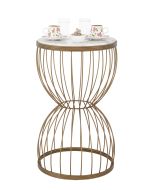 TBH-01 AB ΤΡΑΠΕΖΑΚΙ ΟΞΥΝΤΕ ΗΜΙΚΥΚΛΙΟ ΠΛΕΓΜΑ ΣΧΕΔΙΟ ΜΑΡΜΑΡΟ ARlight 7302006