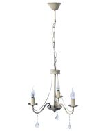 PDC 2188-3 AG 3/Φ ΟΛΛΑΝΔΕΖΑ ΕΚΡΟΥ ΜΕ ΧΡΥΣΗ ΠΑΤΙΝΑ & ΚΡΥΣΤΑΛΛΑ 3ΧΕ14 ARlight 0104274