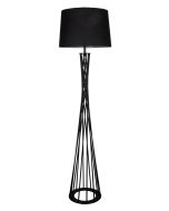 FLC 8261 BK ΔΑΠΕΔΟΥ ΜΕΤΑΛΛΙΚΟ ΜΑΥΡΟ ΜΕ ΚΑΠΕΛΟ  1ΧΕ27 ARlight 0164025