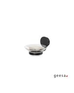Σαπουνοθήκη OPAL Geesa Black Matt 7203-400