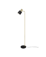 Φωτιστικό Δαπέδου W22xD35xH153cm Μονόφωτο 1xE27 Schwarz-Gold Trio Lighting Adam R41041080